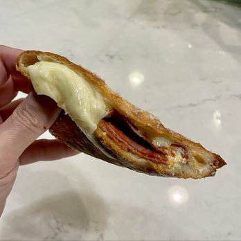 New York Pizza Company - Calzone with Capicola added, heavy on the mozzarella and light on the ricotta - Pizza Near Me - Orlando, Florida New York Pizza Company - Calzone with Capicola added, heavy on the mozzarella and light on the ricotta - Pizza Near Me - Orlando, Florida