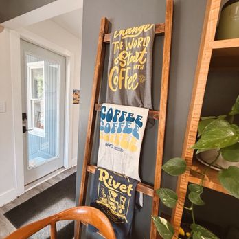 Rivet Coffee Bar & Roastery - Clothing for sale - Coffee Roasteries Near Me - Westfield, Indiana Rivet Coffee Bar & Roastery - Clothing for sale - Coffee Roasteries Near Me - Westfield, Indiana