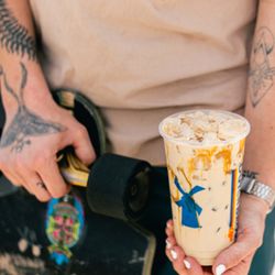 Dutch Bros Coffee - Try the Golden Eagle coffee featuring the caramel drizzle of your dreams.