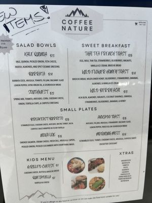 Menu photo 3 Coffee Nature Costa Mesa, CA