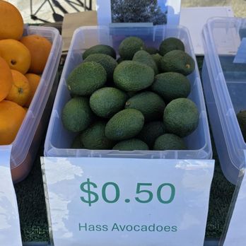 Backroads Certified Farmers Market - Avocados - Farmers Market Near Me - El Cajon, California