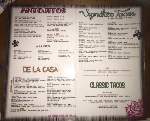 Menu photo 3 Habanero's Covington, LA
