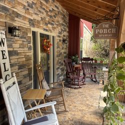 Seams Like Home Retreat - Rocking chairs for relaxing on the front porch
