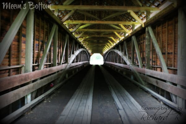 Meems Bottom Covered Bridge by null