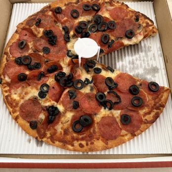 Can Am Pizza - 12" pepperoni, mushrooms, black olives - Pizza Near Me - Bellingham, Washington Can Am Pizza - 12" pepperoni, mushrooms, black olives - Pizza Near Me - Bellingham, Washington