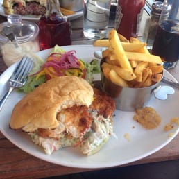 Buttermilk chicken burger