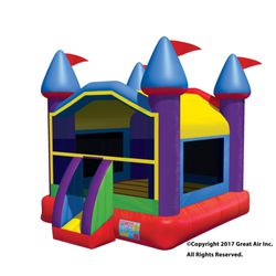 Sky High Moon Bounce - Rainbow Castle