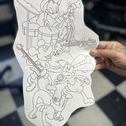 Lucky 13 Tattoos - Stencil