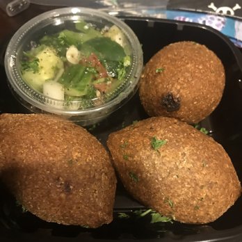 Aladdin's Eatery - Clintonville - Kibbie portion is 3 - Middle Eastern Near Me - Columbus, Ohio