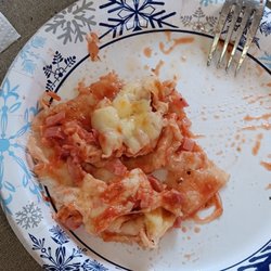 Teresa's Pizza - Barely cooked greasy barely warm