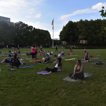 Canton Waterfront Park - International Day of Yoga 2018 - Parks Near Me - Baltimore, Maryland