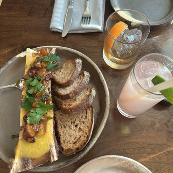 Fox and Pearl - Bone marrow & Paloma - New American Near Me - Kansas City, Missouri