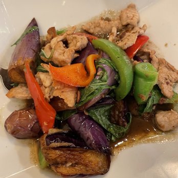 MyThai Restaurant - a plate of stir fried vegetables - Thai Near Me - San Luis Obispo, California MyThai Restaurant - a plate of stir fried vegetables - Thai Near Me - San Luis Obispo, California