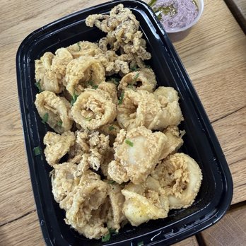 Aspendos Mediterranean Cuisines - Fried Calamari - Salad Near Me - Princeton, New Jersey