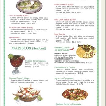 Mazatlan Mexican Restaurant - Menu - Mexican Near Me - Cornelius, Oregon