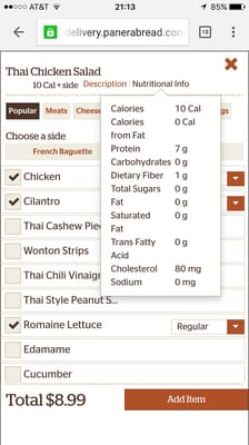 Menu photo 5 Panera Bread Cerritos, CA