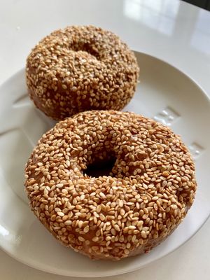 Sesame Donuts by null