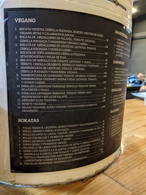 Menu photo 2 K2 Bilbao, BI