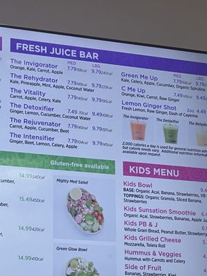 Menu photo 1 Vitality Bowls Charlotte, NC Menu photo 1 Vitality Bowls Charlotte, NC