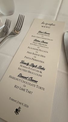 Menu photo 1 La Griglia Houston, TX Menu photo 1 La Griglia Houston, TX