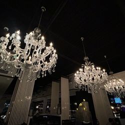 DIOSA Downey - BEWARE: Your experience will only go downhill once you pass these gorgeous chandeliers.