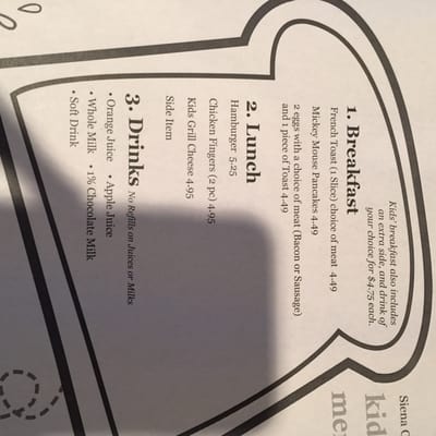 Menu photo 6 Siena Cafe Irving, TX