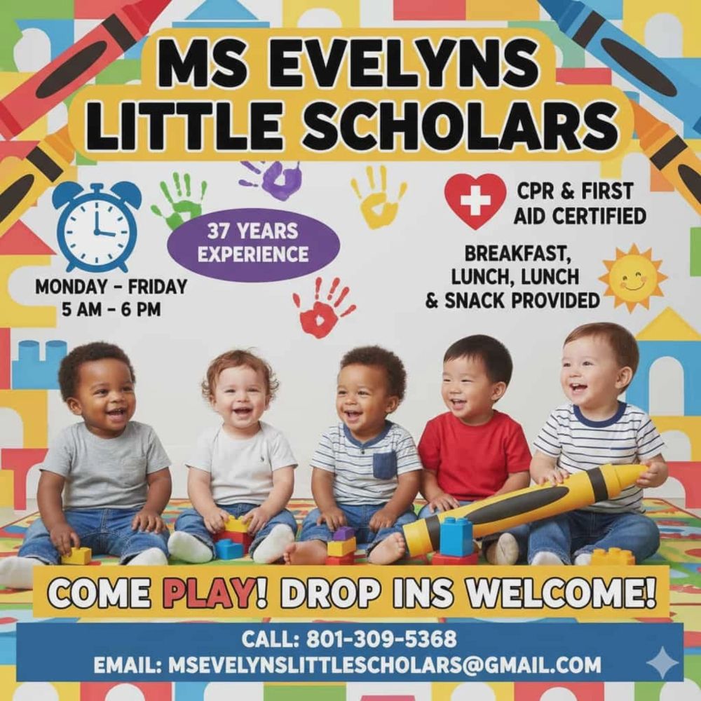 Ms.Evelyn's Little Scholar's - childcare center in Taylorsville, UT