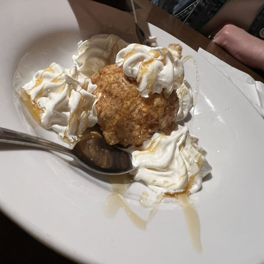 Casa Reynoso - Almost forgot the delicious fried ice cream!!! So perfect and such a perfect sweet treat to a tasty meal. - Mexican Near Me - Tempe, Arizona