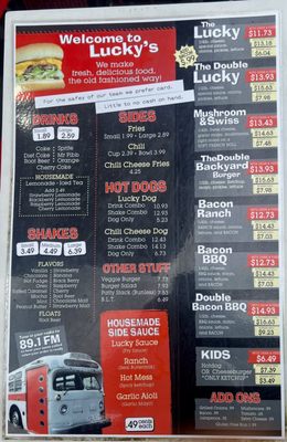 Menu photo 5 Lucky's Drive In Tacoma, WA Menu photo 5 Lucky's Drive In Tacoma, WA