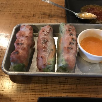 Summer Rolls - Nem nuong \ pork rolls (4 rolls per order) - Vietnamese Near Me - Rosemead, California Summer Rolls - Nem nuong \ pork rolls (4 rolls per order) - Vietnamese Near Me - Rosemead, California