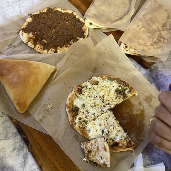 Baba Saj - Palos Hills - Zatar with cheese flat bread. White cheese Saj. Beef flatbread. Spinach pie. Nutella saj. - Mediterranean Near Me - Palos Hills, Illinois