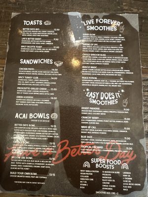 Menu photo 1 Better Days Las Vegas, NV Menu photo 1 Better Days Las Vegas, NV