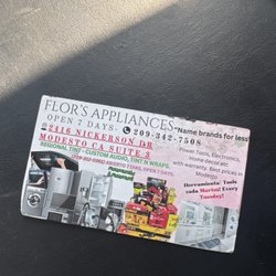 Flor Appliance - Business Card