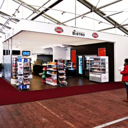 Flughafen Lübeck - Kiosk an der Airbushaltestelle LBC (02/2016)
