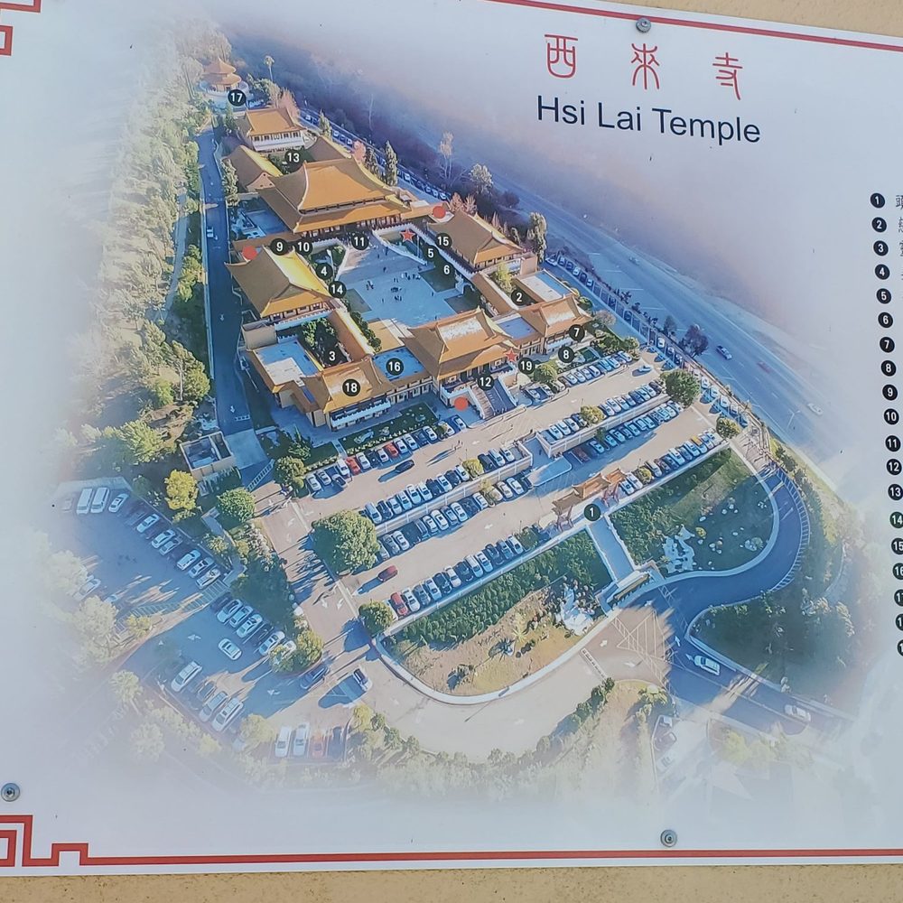 Hsi Lai Temple - Buddhist Temples Near Me - Hacienda Heights, California