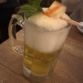 Chome - Pineapple beer tail - Izakaya Near Me - San Francisco, California Chome - Pineapple beer tail - Izakaya Near Me - San Francisco, California