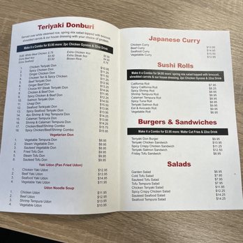 Teriyaki Don - Menu - Japanese Near Me - Fresno, California Teriyaki Don - Menu - Japanese Near Me - Fresno, California