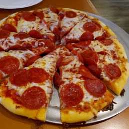 Sausage Pepperoni Pizza
