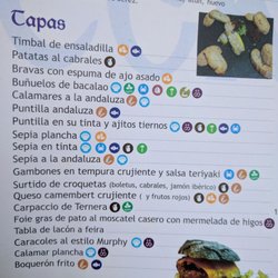 La Ley de Murphy - Tapas Menu