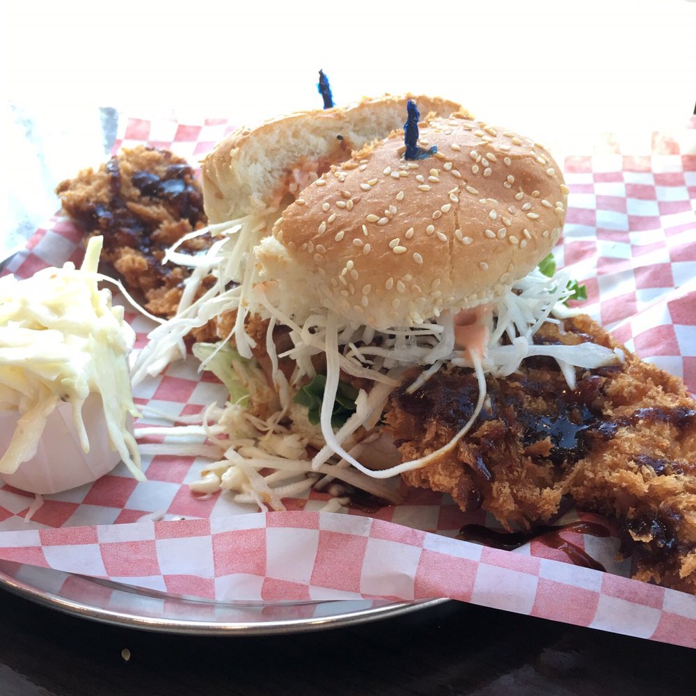 Fat Ninja Bite - Chicken katsu burger - Japanese Near Me - Toronto, Ontario Fat Ninja Bite - Chicken katsu burger - Japanese Near Me - Toronto, Ontario