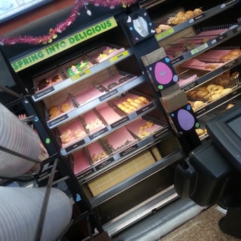Dunkin' - a display of donuts in a bakery - Donuts Near Me - Auburn, Massachusetts Dunkin' - a display of donuts in a bakery - Donuts Near Me - Auburn, Massachusetts