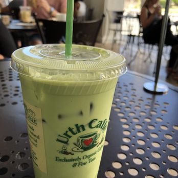 Urth Caffé-Pasadena - Iced green tea latte - Cafes Near Me - Pasadena, California