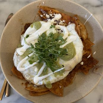 Café Fig - Chilaquiles - Cafes Near Me - Los Angeles, California