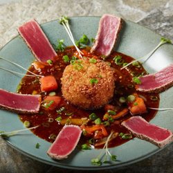 Ahi tuna crispy rice