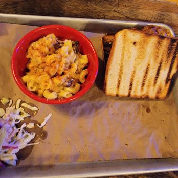 Angry Smokehouse - hot chicken sandwich with mac and cheese - Barbeque Near Me - Baldwinsville, New York Angry Smokehouse - hot chicken sandwich with mac and cheese - Barbeque Near Me - Baldwinsville, New York