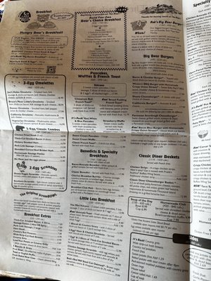 Menu photo 2 Black Bear Diner Sequim Sequim, WA Menu photo 2 Black Bear Diner Sequim Sequim, WA