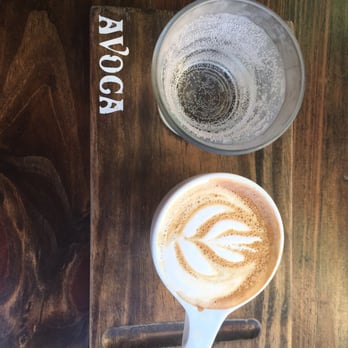 Avoca Coffee Roasters - Macchiato comes with sparkling water. - Coffee & Tea Near Me - Fort Worth, Texas Avoca Coffee Roasters - Macchiato comes with sparkling water. - Coffee & Tea Near Me - Fort Worth, Texas