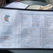 Photo of California Fish Market Restaurant - San Francisco, CA, United States. Menu