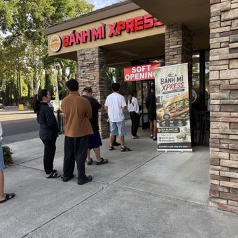 Banh Mi Xpress - The line at 8.12 am soft opening - Sandwiches Near Me - Vacaville, California Banh Mi Xpress - The line at 8.12 am soft opening - Sandwiches Near Me - Vacaville, California