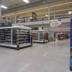 Sainsbury's - An internal view of the local supermarket dress rehearsal.